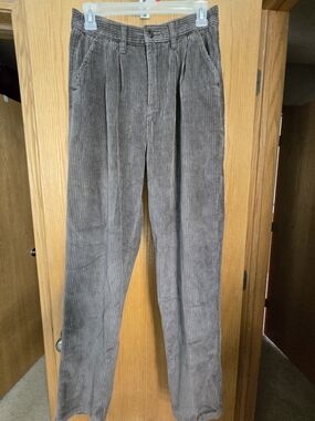 J. Peterman Women's Corduroy Pleated Trousers